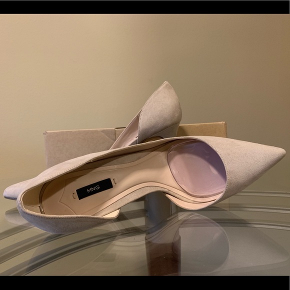 mango nude shoes
